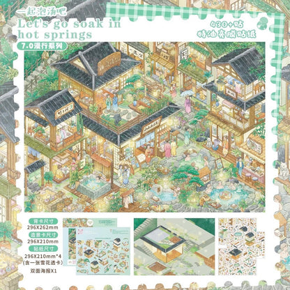 INK ISLE Vol. 7 Let's Soak Together Let's Go Hiking Let's Go Shopping Let's Get Beautiful - L - JoyJollyCrafts