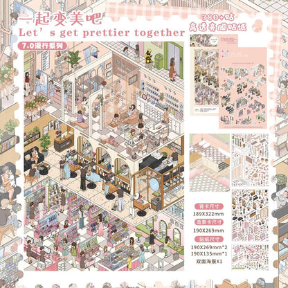 INK ISLE Vol. 7 Let's Soak Together Let's Go Hiking Let's Go Shopping Let's Get Beautiful - L - JoyJollyCrafts