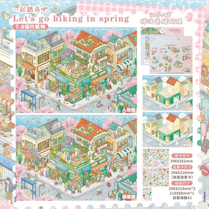 INK ISLE Vol. 7 Let's Soak Together Let's Go Hiking Let's Go Shopping Let's Get Beautiful - L - JoyJollyCrafts