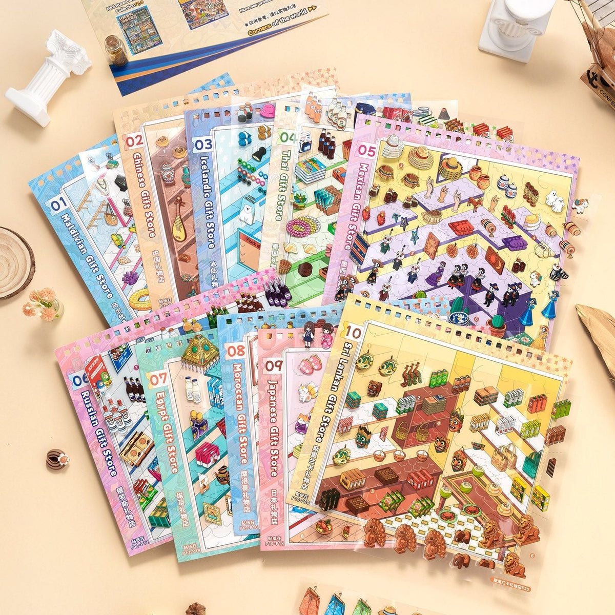 JunBei Vol. 18 Gift Shop Stocking & Merchandising Compilation - M - JoyJollyCrafts