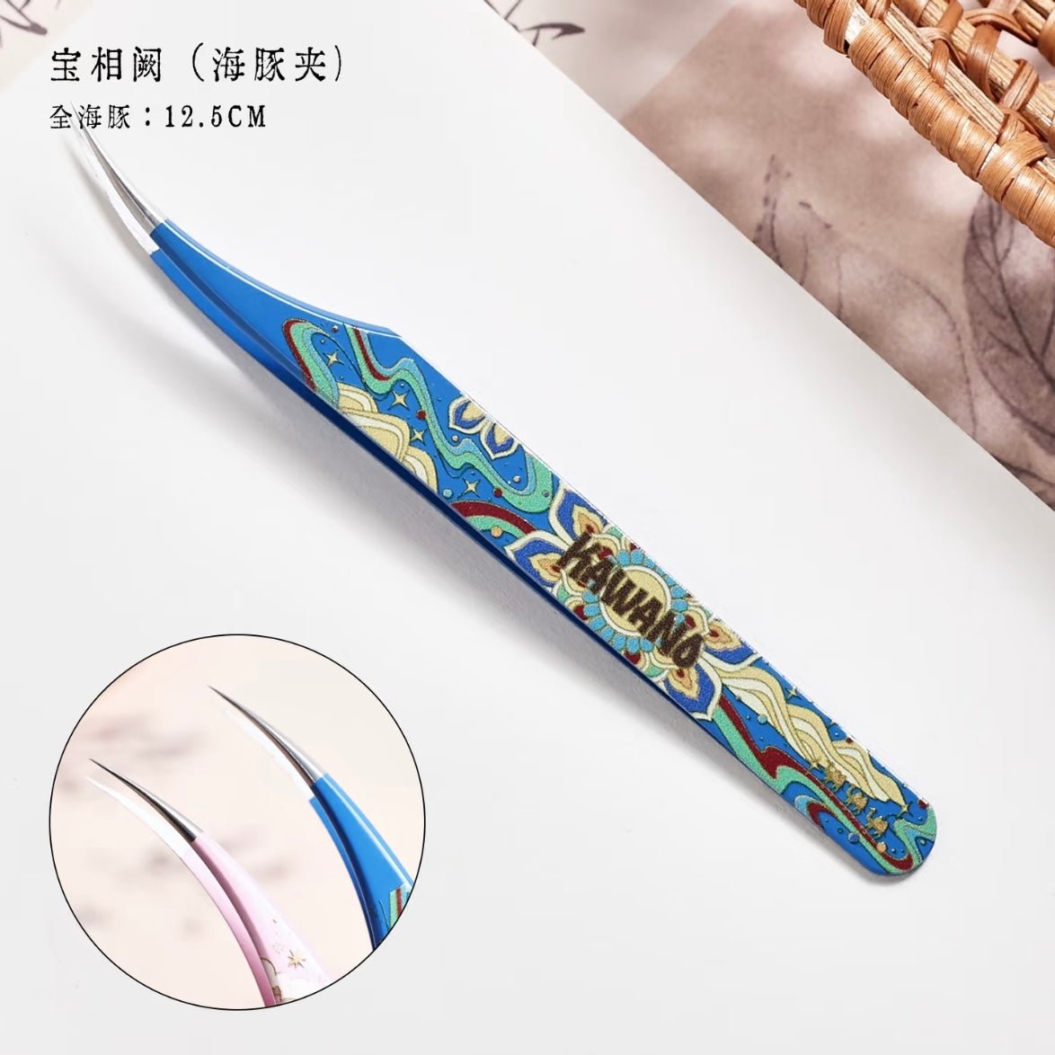 Kawano Dolphin-style tweezers Cloud Cherry Pavilion / Butterfly in the Clouds / Treasure Pavilion - JoyJollyCrafts