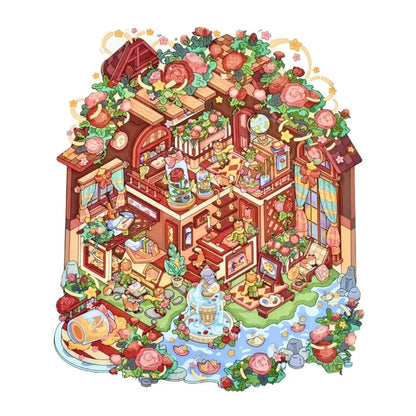 Large Vol. 12 Little Prince Series The Geographer Rose Garden - M - JoyJollyCrafts