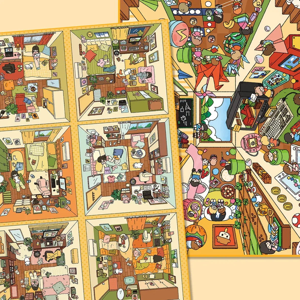 Large Vol. 28 Warm & Healing Series Beautiful Childhood Memories Six Years of My Room - L - JoyJollyCrafts