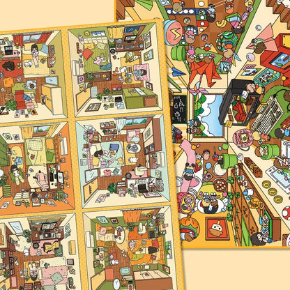 Large Vol. 28 Warm & Healing Series Beautiful Childhood Memories Six Years of My Room - L - JoyJollyCrafts