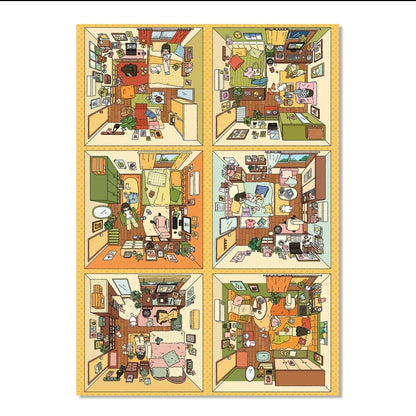 Large Vol. 28 Warm & Healing Series Beautiful Childhood Memories Six Years of My Room - L - JoyJollyCrafts