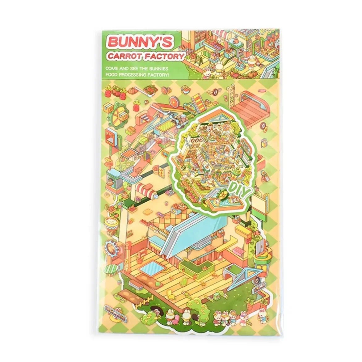 Large Vol. 5 Carrot Factory Chocolate Factory - M - JoyJollyCrafts
