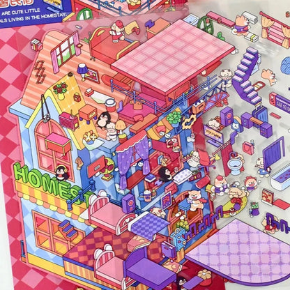 Large Vol. 6 Cozy Guesthouse Art School - XL - JoyJollyCrafts