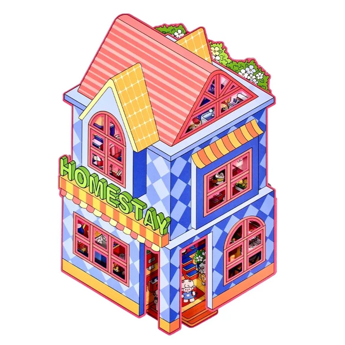 Large Vol. 6 Cozy Guesthouse Art School - XL - JoyJollyCrafts