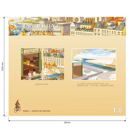 Lingmo Vol. 1 An Autumn Afternoon by the Seine / The Hidden Realm of Kythera - L - JoyJollyCrafts