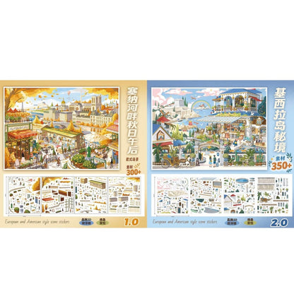 Lingmo Vol. 1 An Autumn Afternoon by the Seine / The Hidden Realm of Kythera - L - JoyJollyCrafts