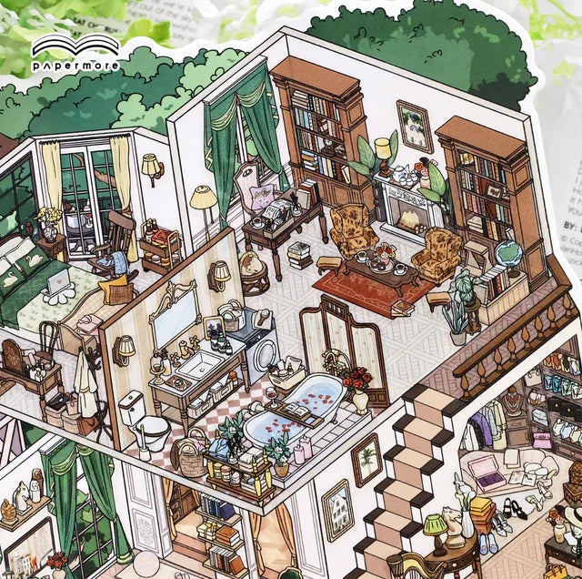 Little Corner Vol. 10 South of France Cottage Paris Cottage - L - JoyJollyCrafts