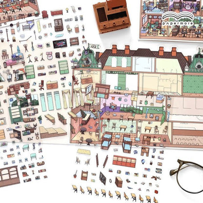Little Corner Vol. 12 Art Academy Candy Apartment - L - JoyJollyCrafts
