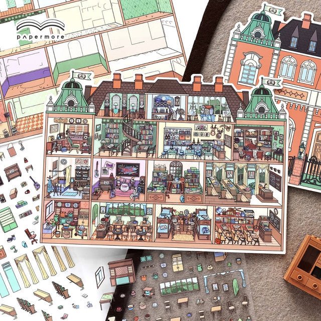 Little Corner Vol. 12 Art Academy Candy Apartment - L - JoyJollyCrafts