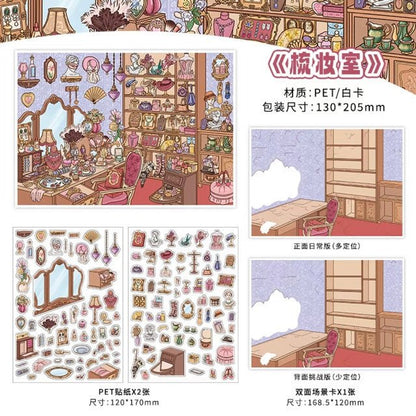 Little Corner Vol. 13 Time Corridor Baking Kitchen Workbench Dressing Room - M - JoyJollyCrafts