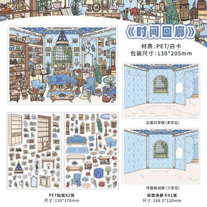 Little Corner Vol. 13 Time Corridor Baking Kitchen Workbench Dressing Room - M - JoyJollyCrafts