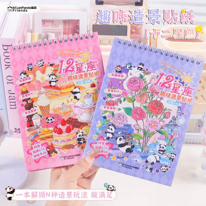 Menglan 12 Zodiac Collection Book Air Signs + Earth Signs Water Signs + Fire Signs - M - JoyJollyCrafts