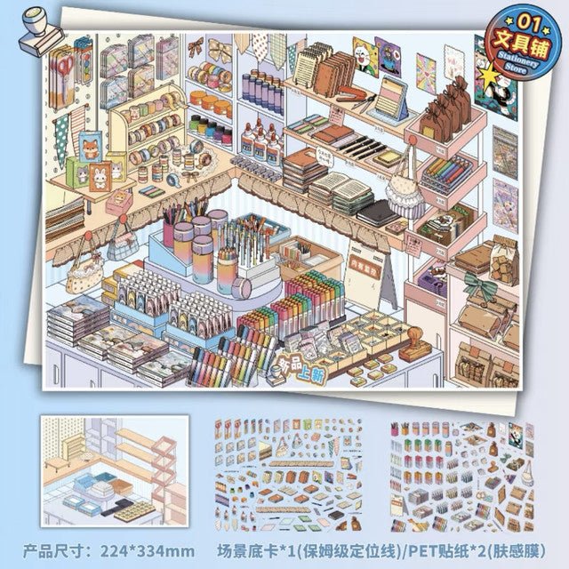 Merch Store Stationery Shop Handcraft Shop Apparel Shop Snack Shop - XL - JoyJollyCrafts