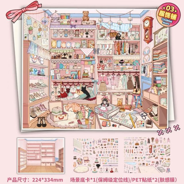 Merch Store Stationery Shop Handcraft Shop Apparel Shop Snack Shop - XL - JoyJollyCrafts
