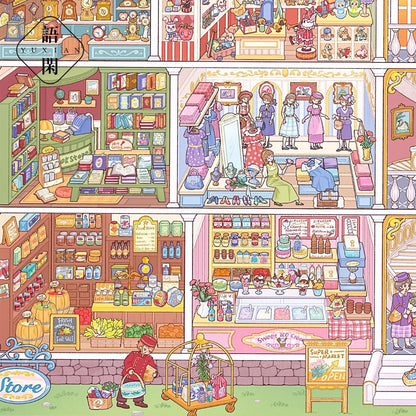 Miniature Secret Realm Vol. 10 Shopping Mall Notes - L - JoyJollyCrafts