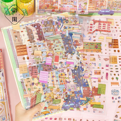 Miniature Secret Realm Vol. 10 Shopping Mall Notes - L - JoyJollyCrafts