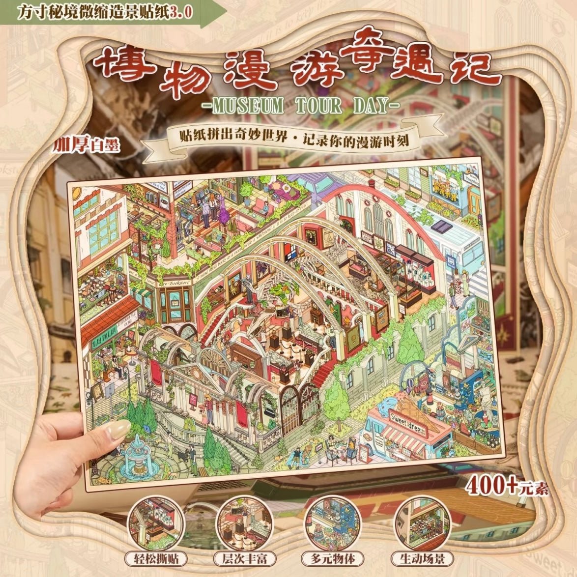 Miniature Secret Realm Vol. 3 Museum Adventure Chronicle - L - JoyJollyCrafts