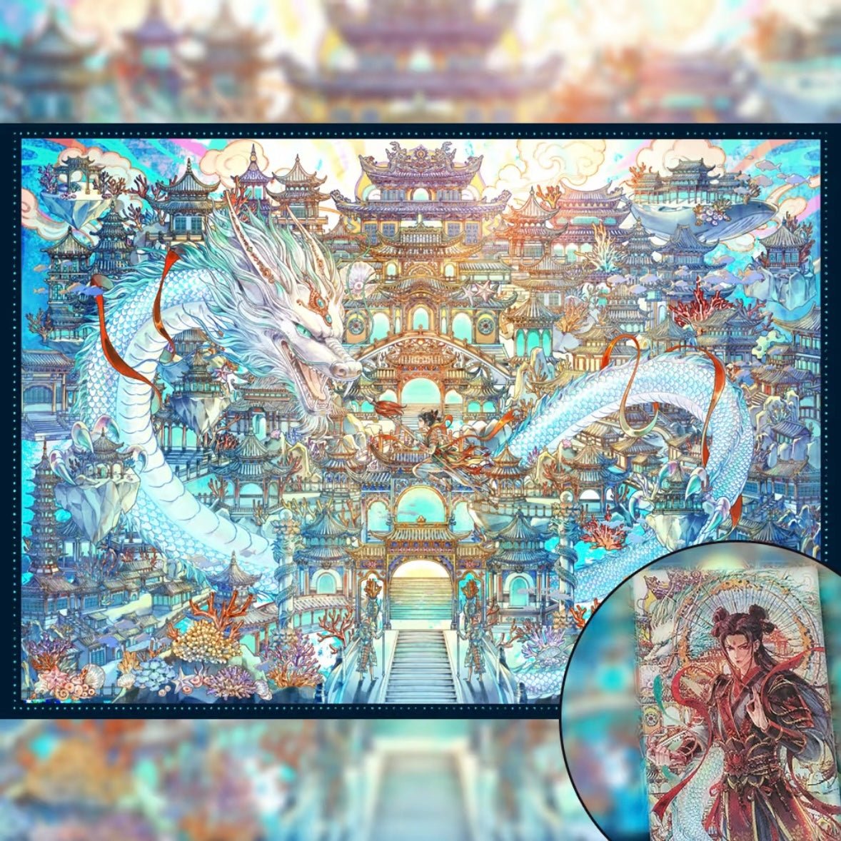 MU YAO Vol. 22 God of Wealth Temple Noisy Sea - L - JoyJollyCrafts