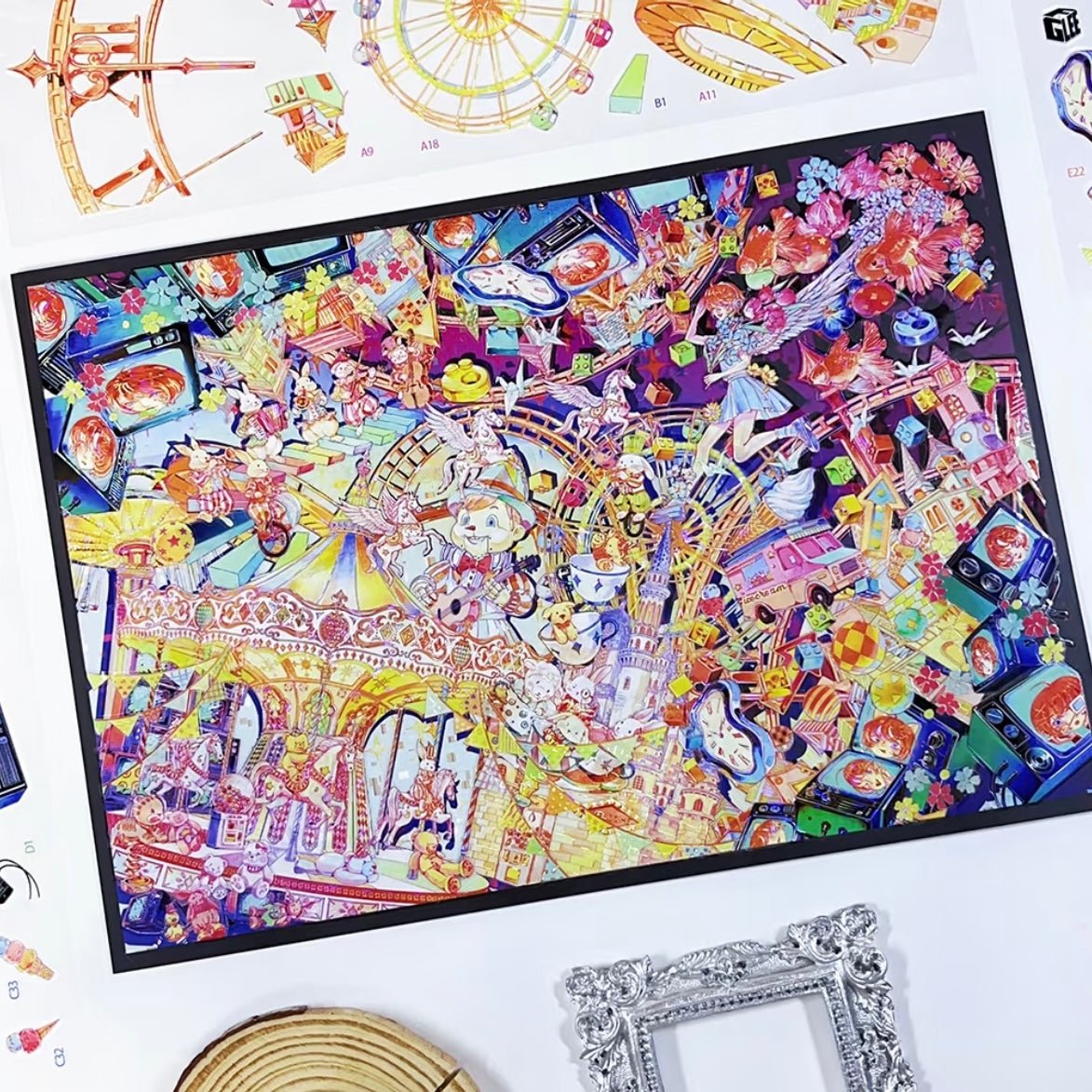 MU YAO Vol. 23 Banquet of the Gods / Colorful Ruins - L - JoyJollyCrafts
