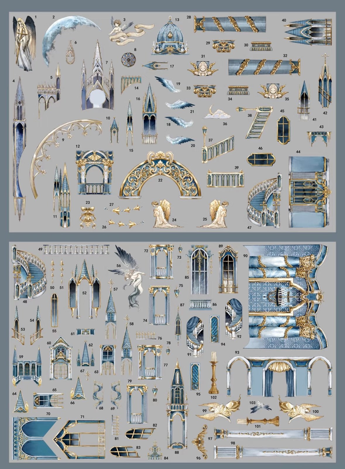 Muyao Vol. 2 Golden Temple - L - JoyJollyCrafts