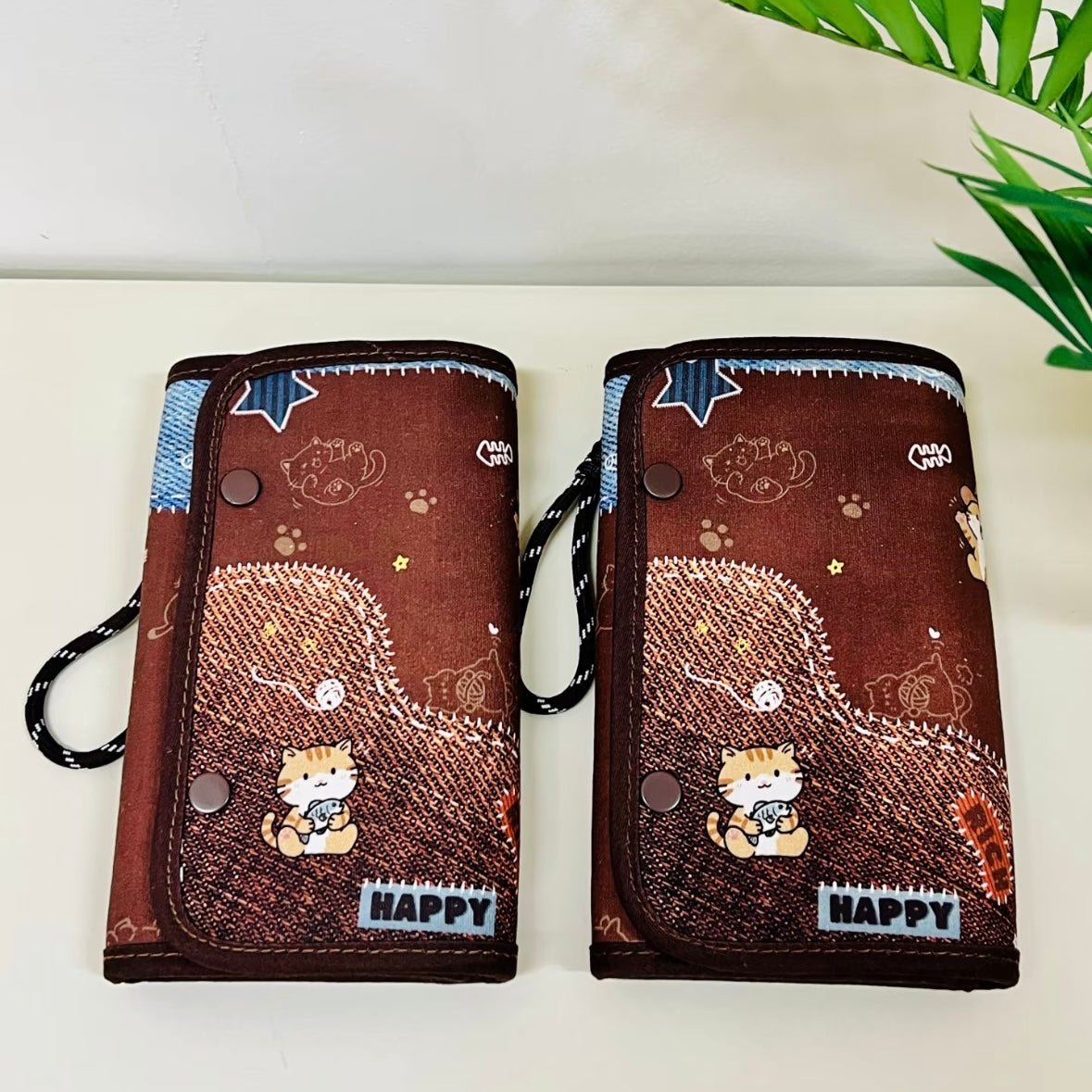 NILIYA Tweezers Storage Bag Leopard Print Kitten / Wavy Puppy - JoyJollyCrafts