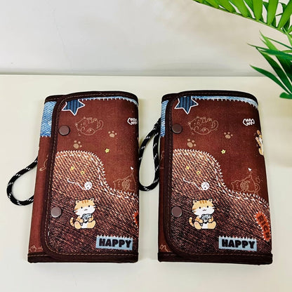 NILIYA Tweezers Storage Bag Leopard Print Kitten / Wavy Puppy - JoyJollyCrafts