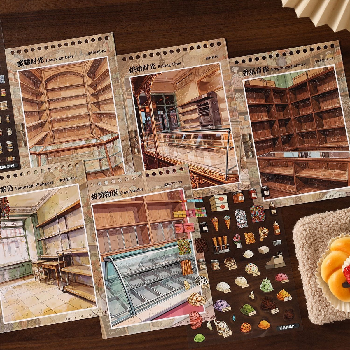 Old Shop Treasures Collection Book - M - JoyJollyCrafts
