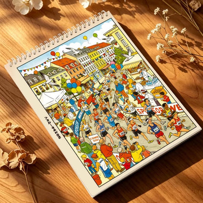 People Everywhere Bustling Little World Vol. 3 - L - JoyJollyCrafts