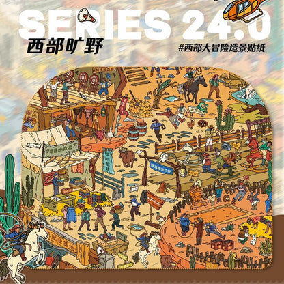 PocketHill Vol. 24 Busy Cowboy Crazy Racing - L - JoyJollyCrafts