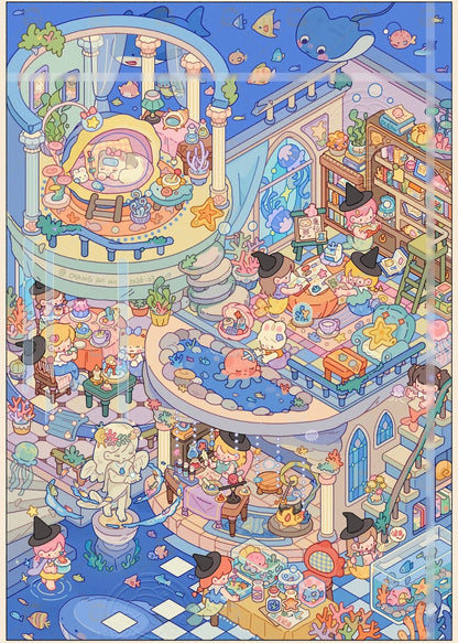 Polaris Vol. 2 Deep-Sea Healing Room / Angel's Bathhouse - L - JoyJollyCrafts