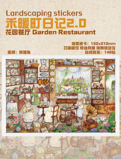 Puppy Vacation Vol. 2 Henuan-cho Diary Garden Restaurant Handmade Cozy House Family Concert - M - JoyJollyCrafts