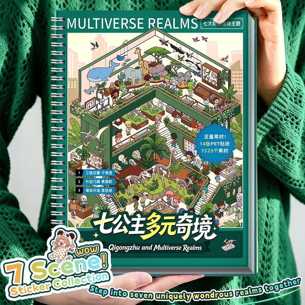 Qigongzhu and Multiverse Realms Collection Book - L - JoyJollyCrafts