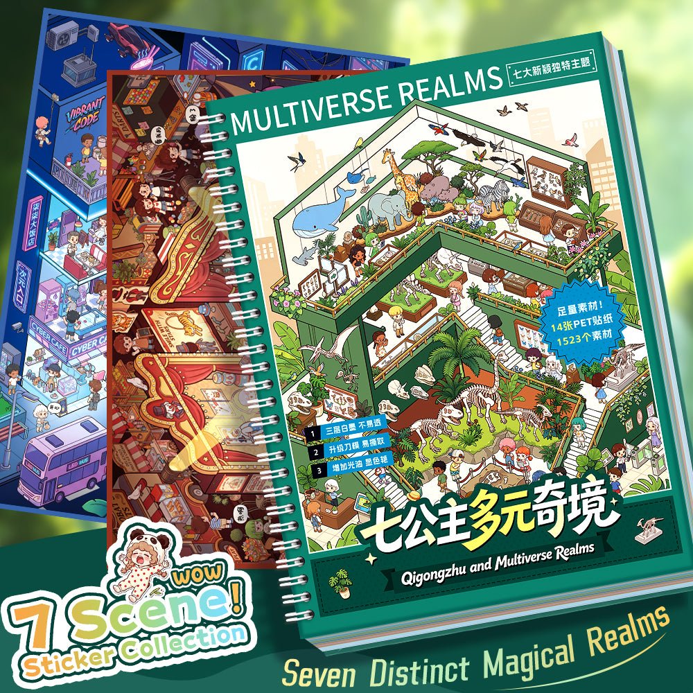 Qigongzhu and Multiverse Realms Collection Book - L - JoyJollyCrafts