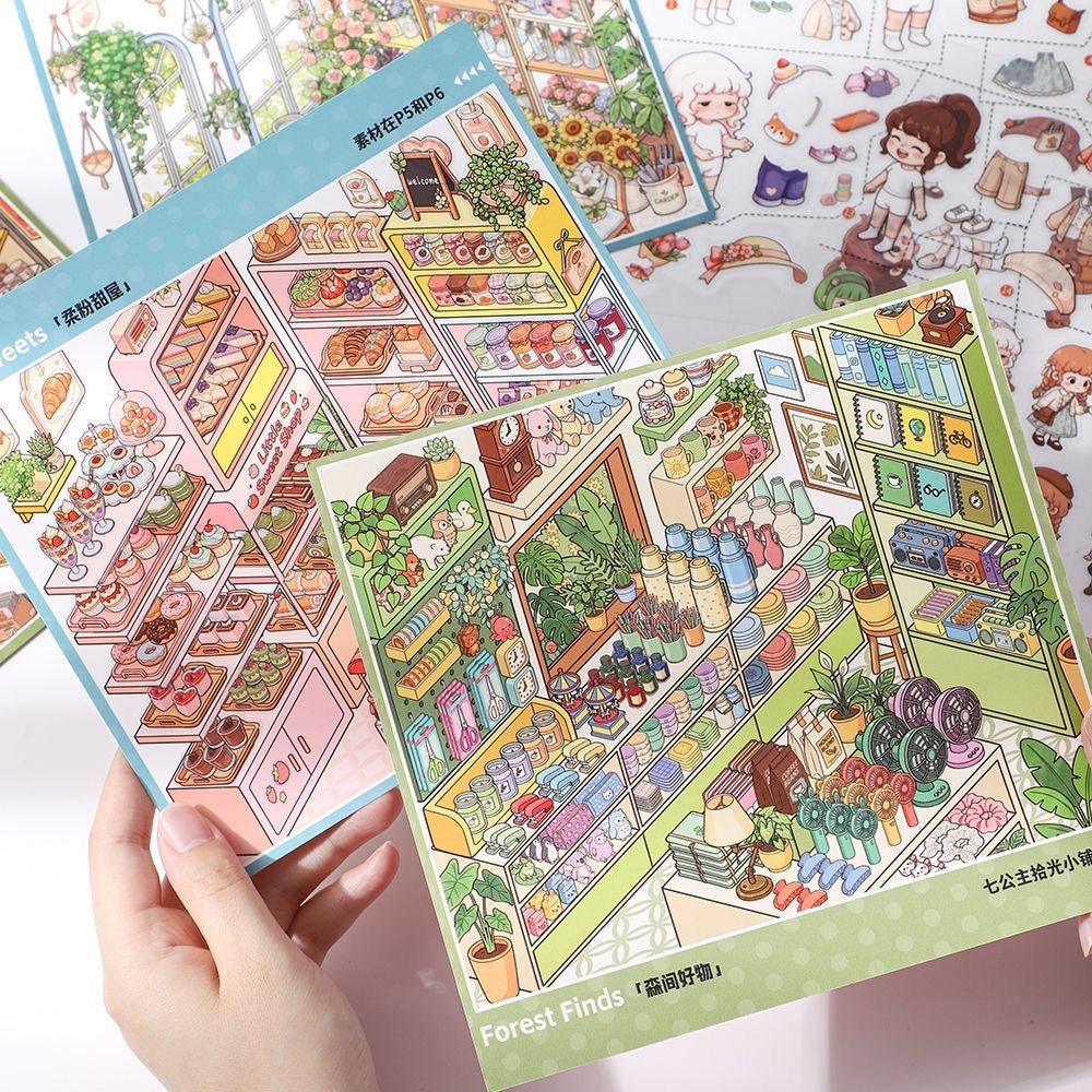 Qigongzhu and Wonder Shops Collection Book - M - JoyJollyCrafts