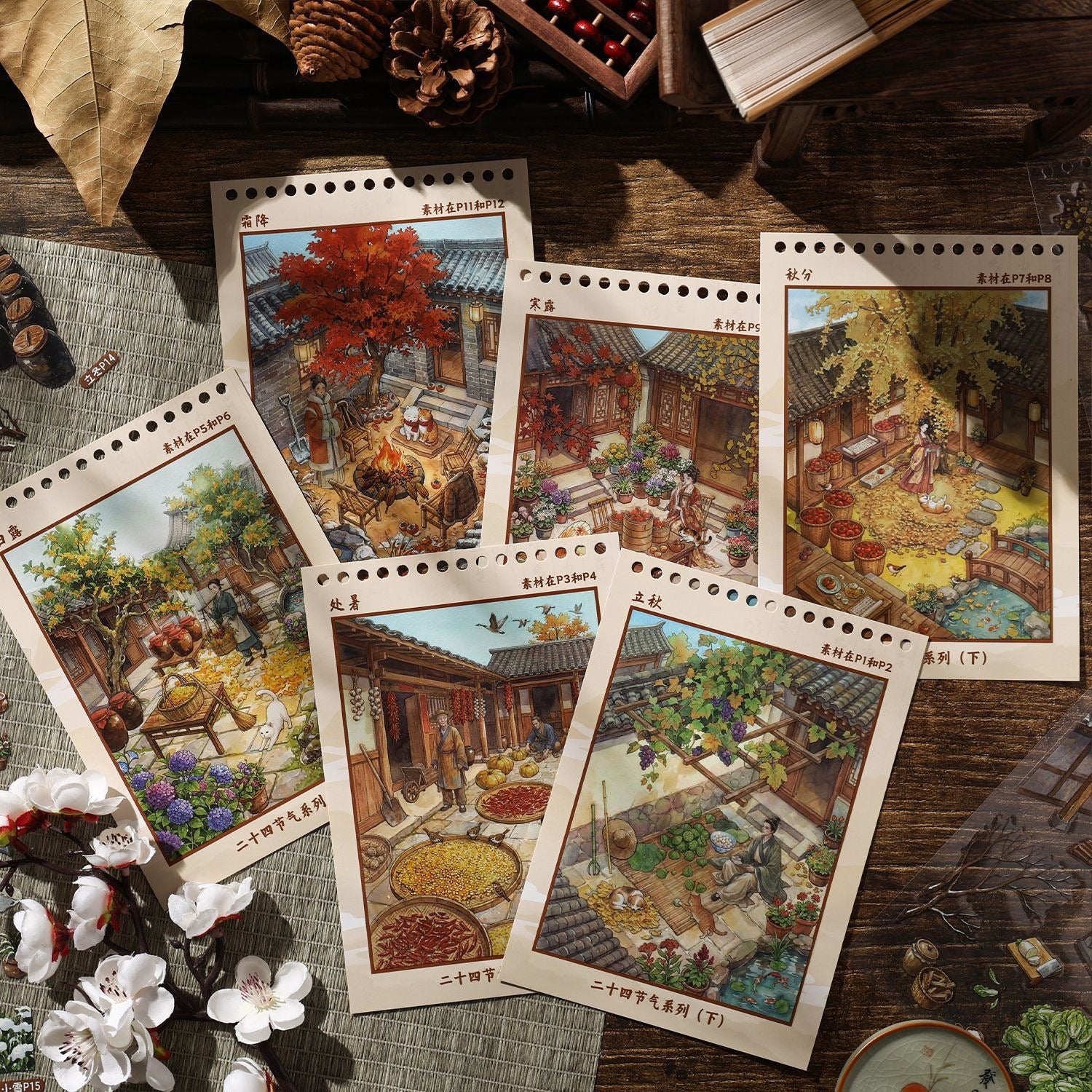 Seasonal Paintings Volume 1 Volume 2 - M - JoyJollyCrafts