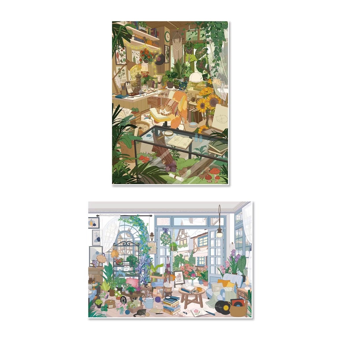 senyou Vol. 16 A Warm Winter Greenhouse Plant Observation Room - M - JoyJollyCrafts