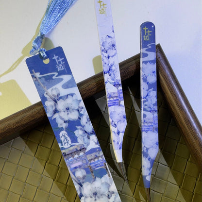 Seventeen 2.0 "Four Great Ancient Capitals" Series – Tweezers for Resin Crafting Green / Pink / Blue - JoyJollyCrafts