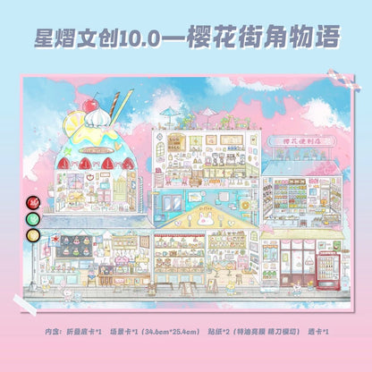 SHINING STAR Vol. 10 Mint Chocolate Sundae Town / Rainbow Candy Forest - XL - JoyJollyCrafts