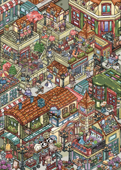 ShiYu Vol. 1 Chronicles of a Pastoral Life / Weekend Party / Bustling city lanes and alleys - XL - JoyJollyCrafts