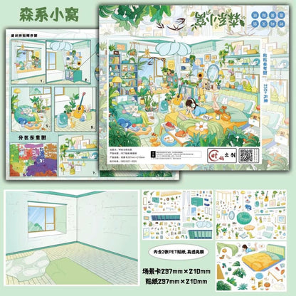 ShiYu Vol. 1 Chronicles of a Pastoral Life / Weekend Party / Bustling city lanes and alleys - XL - JoyJollyCrafts