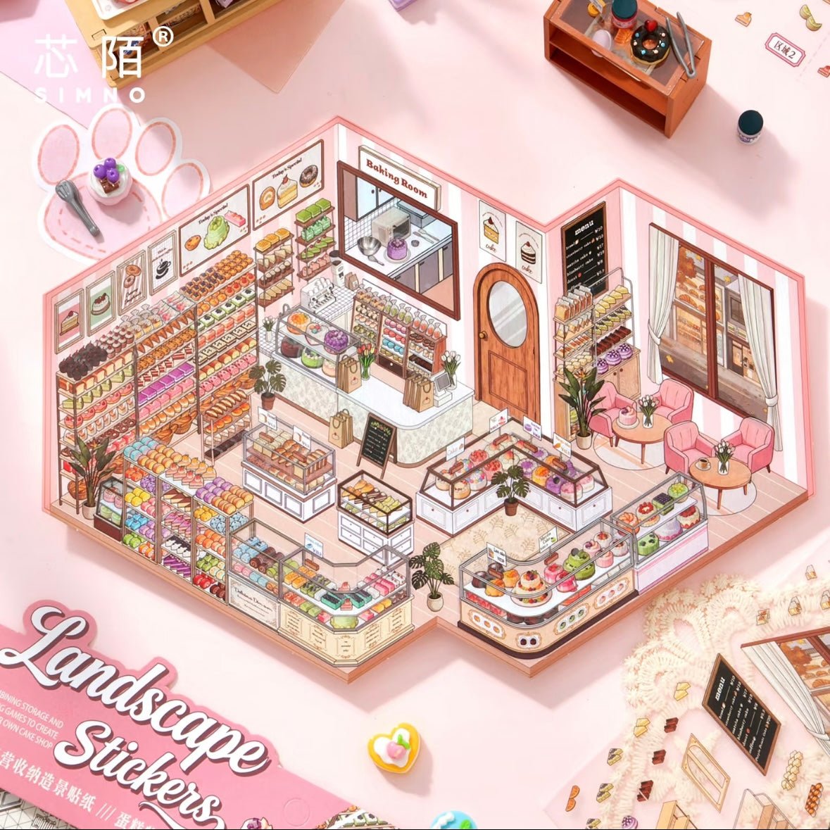 Shop Series Vol. 1 Bakery Corner Cake Story - L - JoyJollyCrafts
