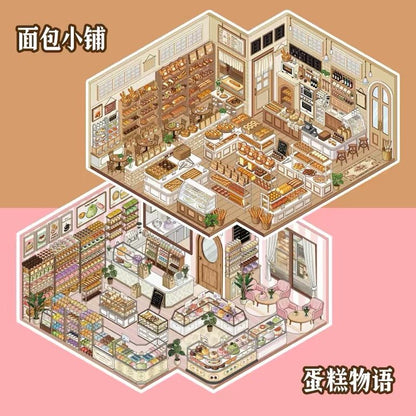 Shop Series Vol. 1 Bakery Corner Cake Story - L - JoyJollyCrafts