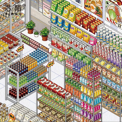 Shop Series Vol. 2 Japanese Eatery Convenience Store - L - JoyJollyCrafts