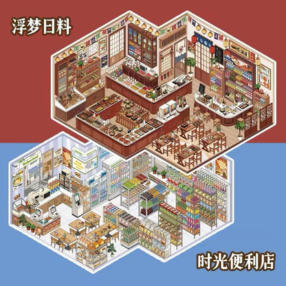 Shop Series Vol. 2 Japanese Eatery Convenience Store - L - JoyJollyCrafts