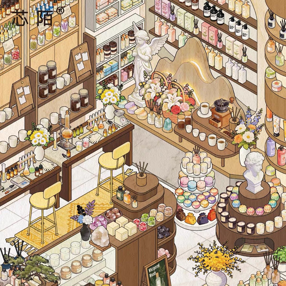 Shop Series Vol. 4 Perfume shop Antique shop - L - JoyJollyCrafts