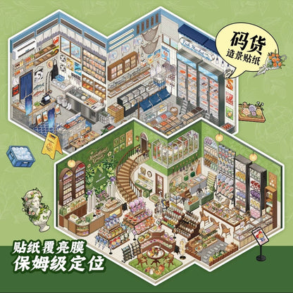 Shop Series Vol. 5 Seafood Market Flower Shop - L - JoyJollyCrafts